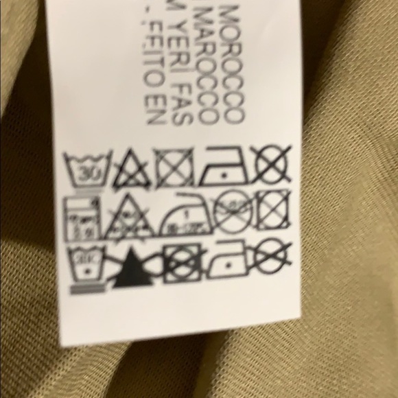 NWT. Zara Tan Oversized Trench Coat Size S-M. - Picture 11 of 11